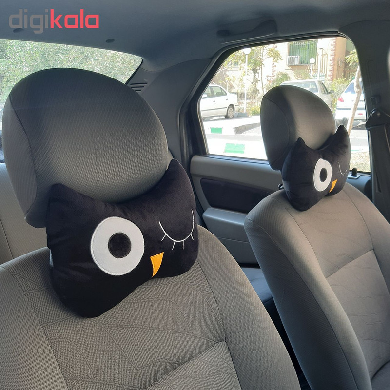 پشت گردنی صندلی خودرو طرح جغد کد 029 بسته دو عددی