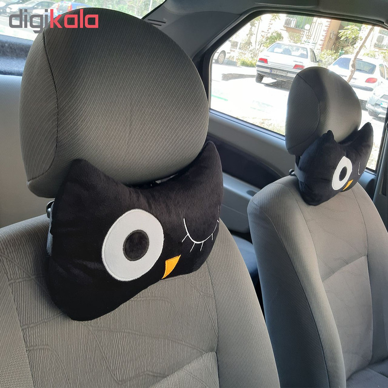پشت گردنی صندلی خودرو طرح جغد کد 029 بسته دو عددی