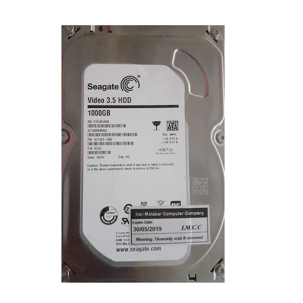 هارددیسک اینترنال سیگیت مدل st1000vm002 ظرفیت 1 ترابایت هارددیسک اینترنال سیگیت مدل st1000vm002 ظرفیت 1 ترابایت