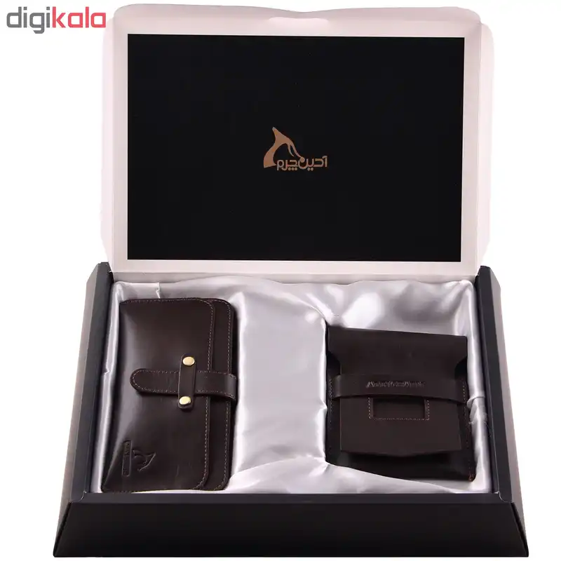 ست هدیه مردانه چرم بارز کد DS57