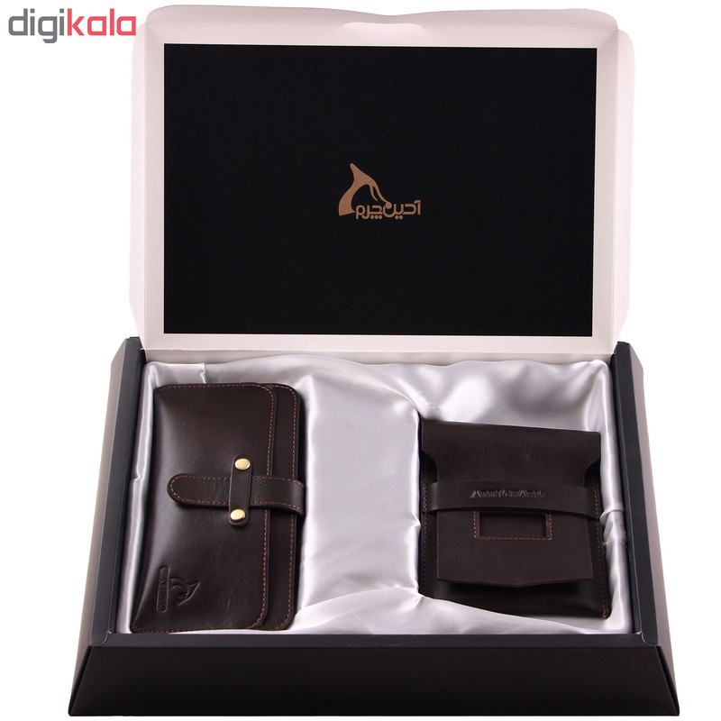 ست هدیه مردانه چرم بارز کد DS57