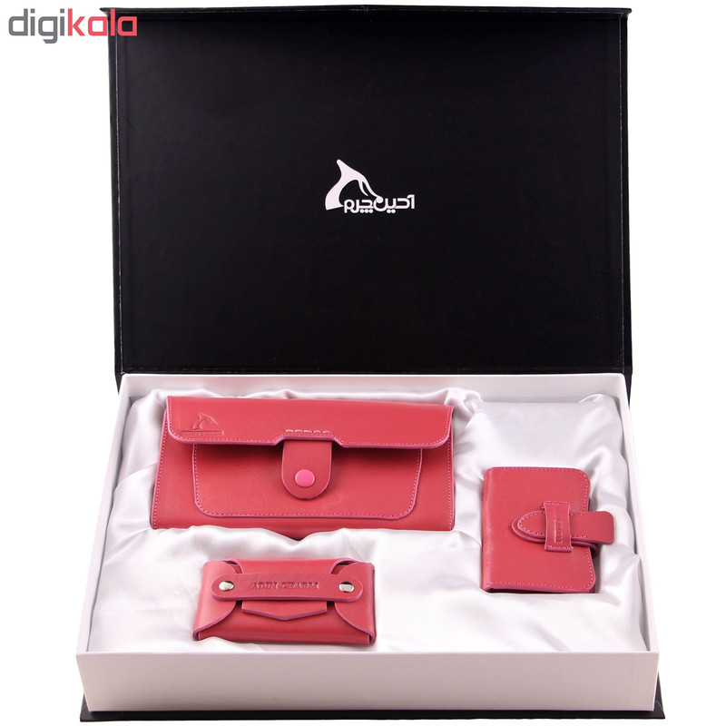 ست هدیه زنانه چرم بارز کد DS59