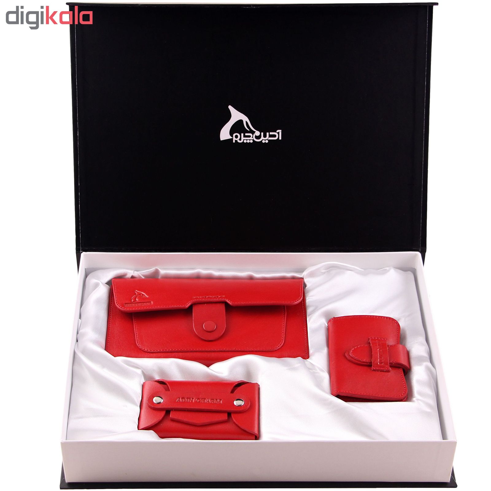 ست هدیه زنانه چرم بارز کد DS59 -  - 4