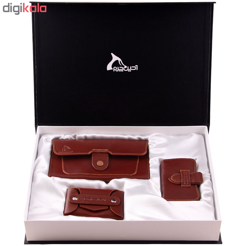 ست هدیه زنانه چرم بارز کد DS59