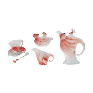 سرویس چای خوری 23 پارچه ونیز طرح ماهی