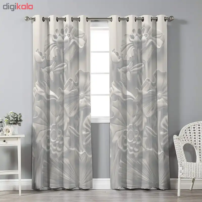 پرده نیروانا مدل pl1797 سایز 280 × 140 سانتی متر