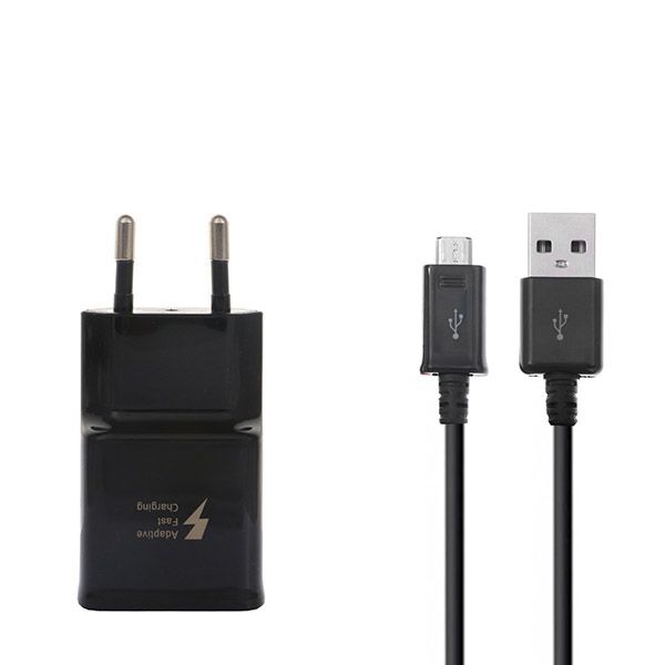 شارژر دیواری مدل EP-TA20EWE به همراه کابل تبدیل microUSB شارژر دیواری مدل EP-TA20EWE به همراه کابل تبدیل microUSB