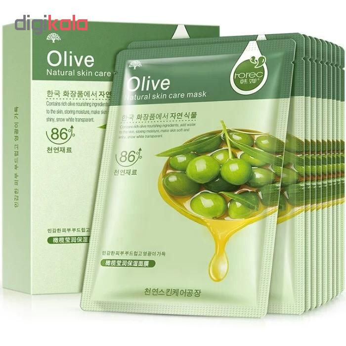 ماسک صورت رورک مدل زیتون وزن 30 گرم ماسک صورت رورک مدل زیتون وزن 30 گرم
