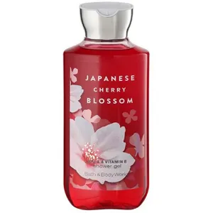 ژل شستشو بدن بس اند بادی ورکز مدل JAPANESE CHERRY BLOSSOM حجم 295 میلی لیتر