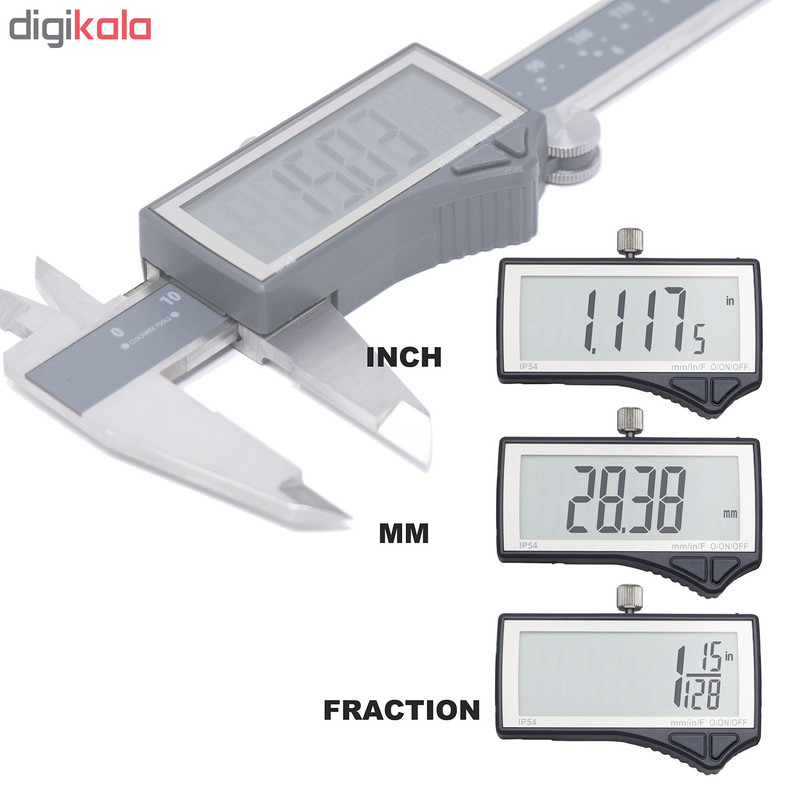 کولیس دیجیتال کلاک وایس مدل HL 8 گستره 200 میلی متری کولیس دیجیتال کلاک وایس مدل HL 8 گستره 200 میلی متری