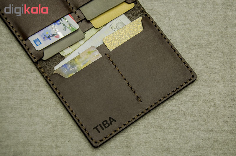 کیف مدارک چرمینه اسپرت طرح تیبا کد 72024