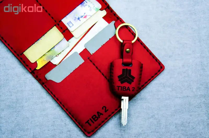 ست هدیه چرمینه اسپرت طرح تیبا 2 کد 73027-R