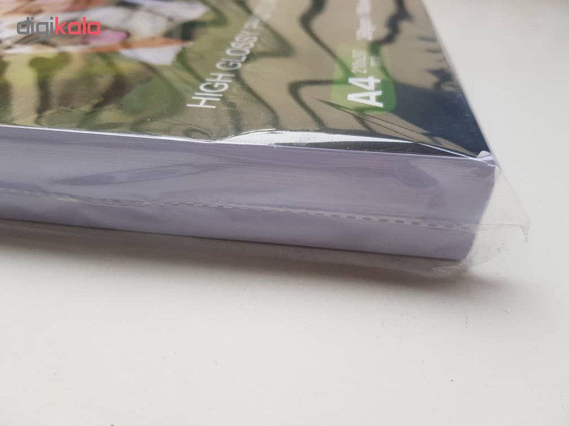 کاغذ چاپ عکس گلاسه مگا مدل PHG-260 سایز A4 بسته ۱۰۰ عددی