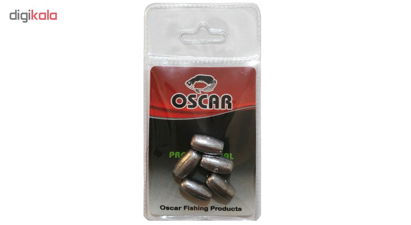 سرب ماهیگیری اسکار کد OL-9G بسته 5 عددی