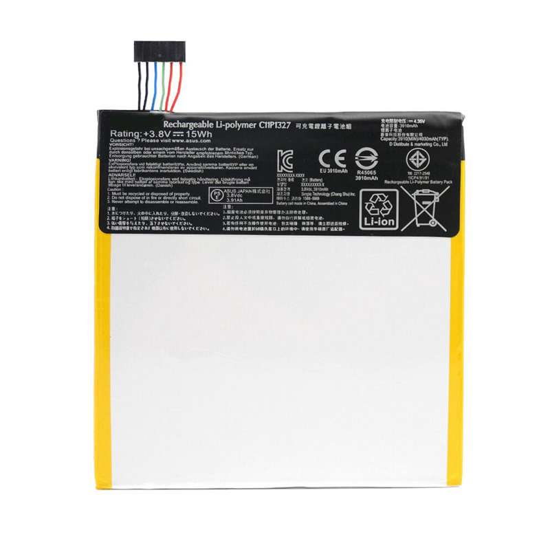 باتری تبلت مدل C11P1327 ظرفیت 3910 میلی آمپر ساعت مناسب برای تبلت ایسوس Fonepad 7 FE170CG A باتری تبلت مدل C11P1327 ظرفیت 3910 میلی آمپر ساعت مناسب برای تبلت ایسوس Fonepad 7 FE170CG A