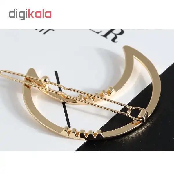 گیره مو زنانه طرح ماه کد YG-148