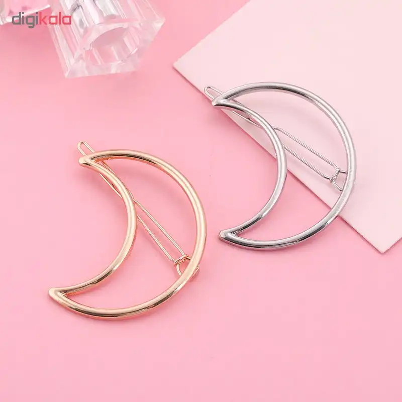 گیره مو زنانه طرح ماه کد YG-148