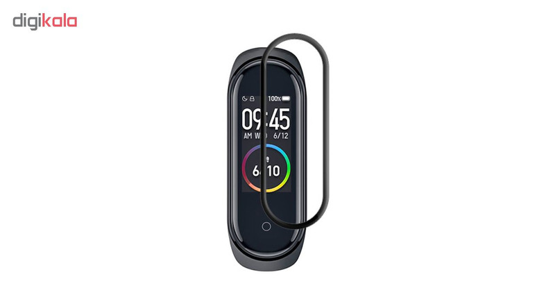 مچ بند هوشمند شیائومی مدل Mi Band 4 Global version به همراه محافظ صفحه نمایش
