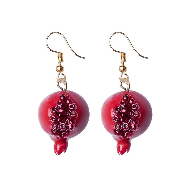 گوشواره زنانه طرح انار کد ET228A