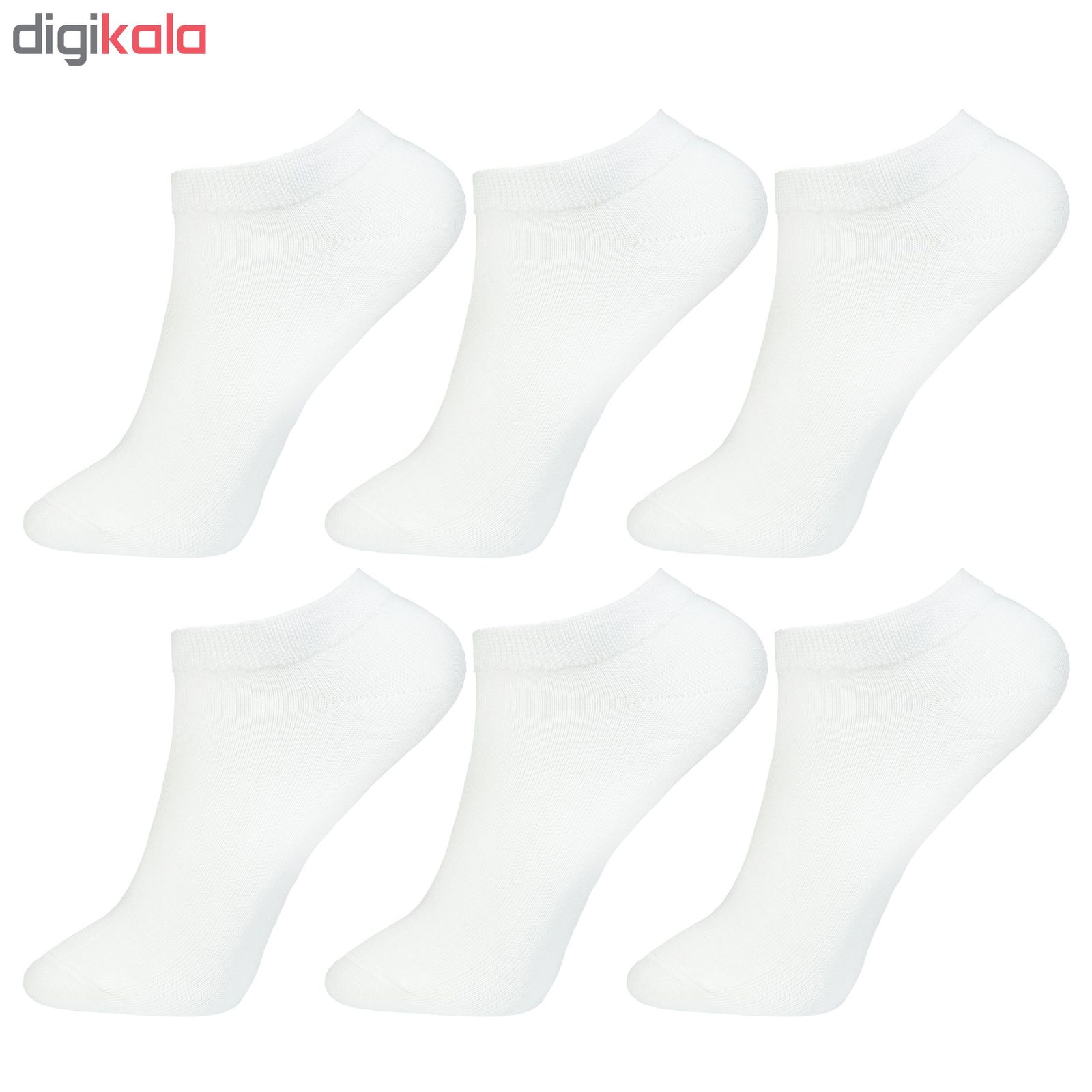 جوراب زنانه کد RG-ML 557 بسته 6 عددی -  - 3