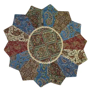 رومیزی ترمه طرح خورشیدی کد T-102