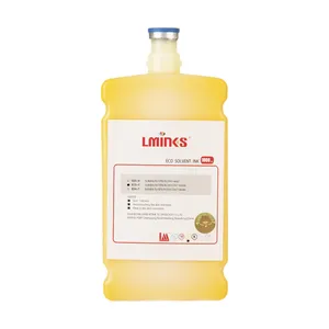 جوهر زرد مخزن لیمی مدل Eco Solvent DX5/Eco Solvent DX7حجم 1000میلی لیتر
