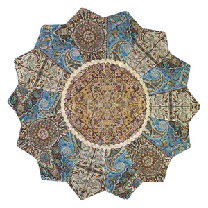 رومیزی ترمه طرح خورشیدی کد T-110