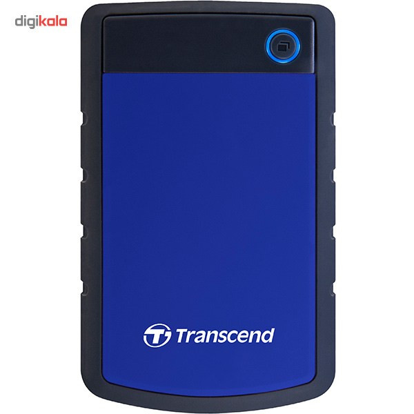 هارد اکسترنال ترنسند مدل StoreJet 25H3 ظرفیت 2 ترابایت دارای رابط USB Type-A
