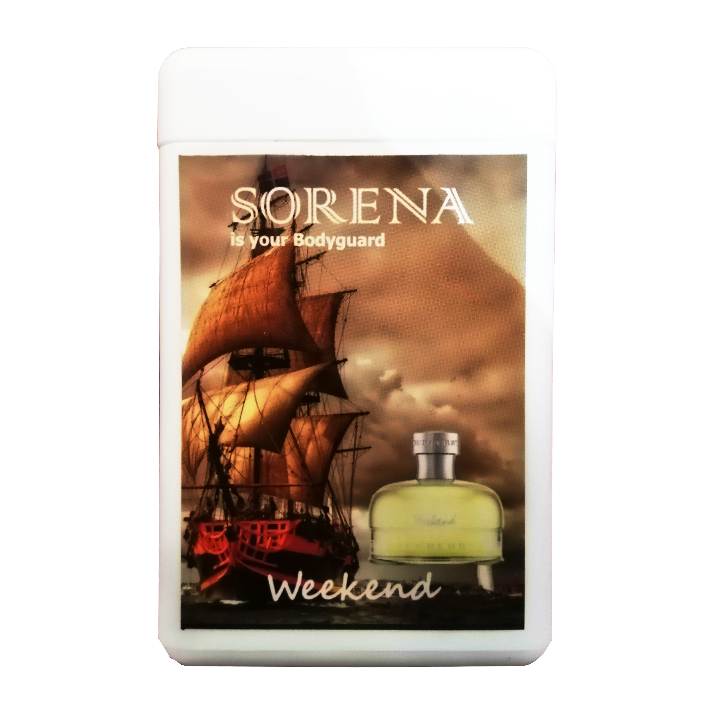 عطر جیبی سورنا مدل Weekend حجم 20 میلی لیتر