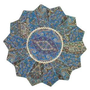 رومیزی ترمه طرح خورشیدی کد T-118