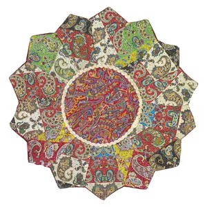 رومیزی ترمه طرح خورشیدی کد T-120