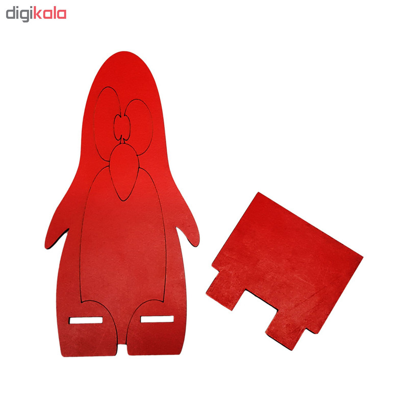 پایه نگهدارنده گوشی موبایل طرح پنگوئن مدل Mhr-255