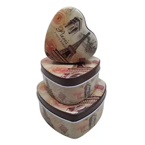 جعبه هدیه فلزی کد P011 مجموعه 3 عددی