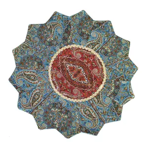 رومیزی ترمه طرح خورشیدی کد T-123