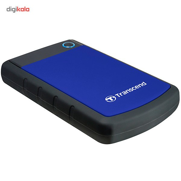 هارد اکسترنال ترنسند مدل StoreJet 25H3 ظرفیت 2 ترابایت دارای رابط USB Type-A