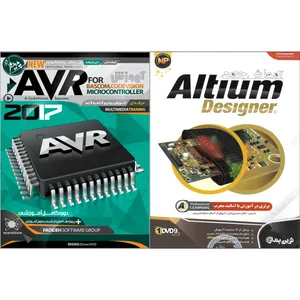 نرم افزار آموزش Altium Designer نشر نوین پندار به همراه نرم افزار آموزش AVR نشر پدیده