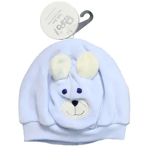 کلاه نوزاد پاپو طرح خرس کد B3-A