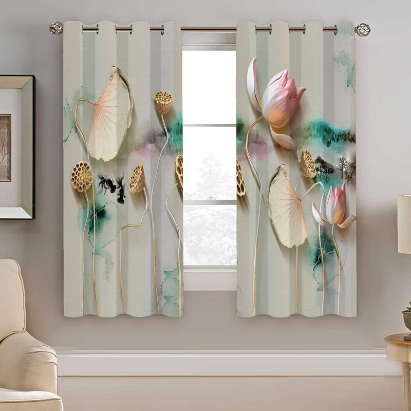 پرده نیروانا مدل pmk1774 سایز 190 × 140 سانتی متر