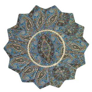 رومیزی ترمه طرح خورشیدی کد T-126