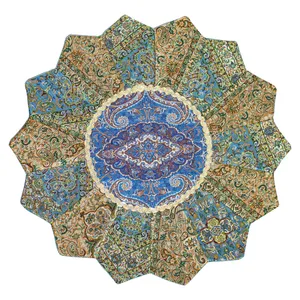 رومیزی ترمه طرح خورشیدی کد T-128