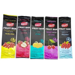 لواشک میوه ای مخلوط گلین مقدار 60 گرم بسته 5 عددی
