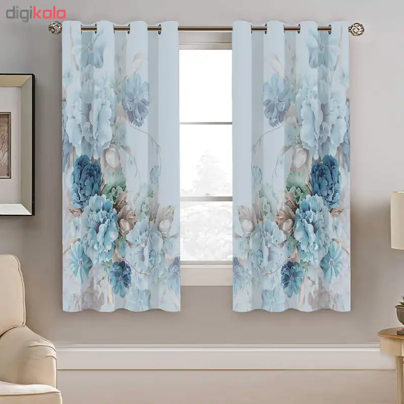 پرده نیروانا مدل pmk1777 سایز 190 × 140 سانتی متر