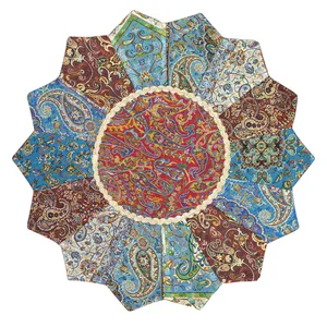 رومیزی ترمه طرح خورشیدی کد T-134