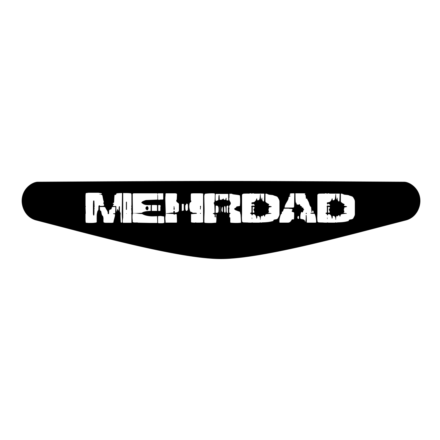 برچسب لایت بار دسته پلی استیشن 4 ونسونی طرح MEHRDAD