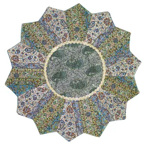 رومیزی ترمه طرح خورشیدی کد T-141