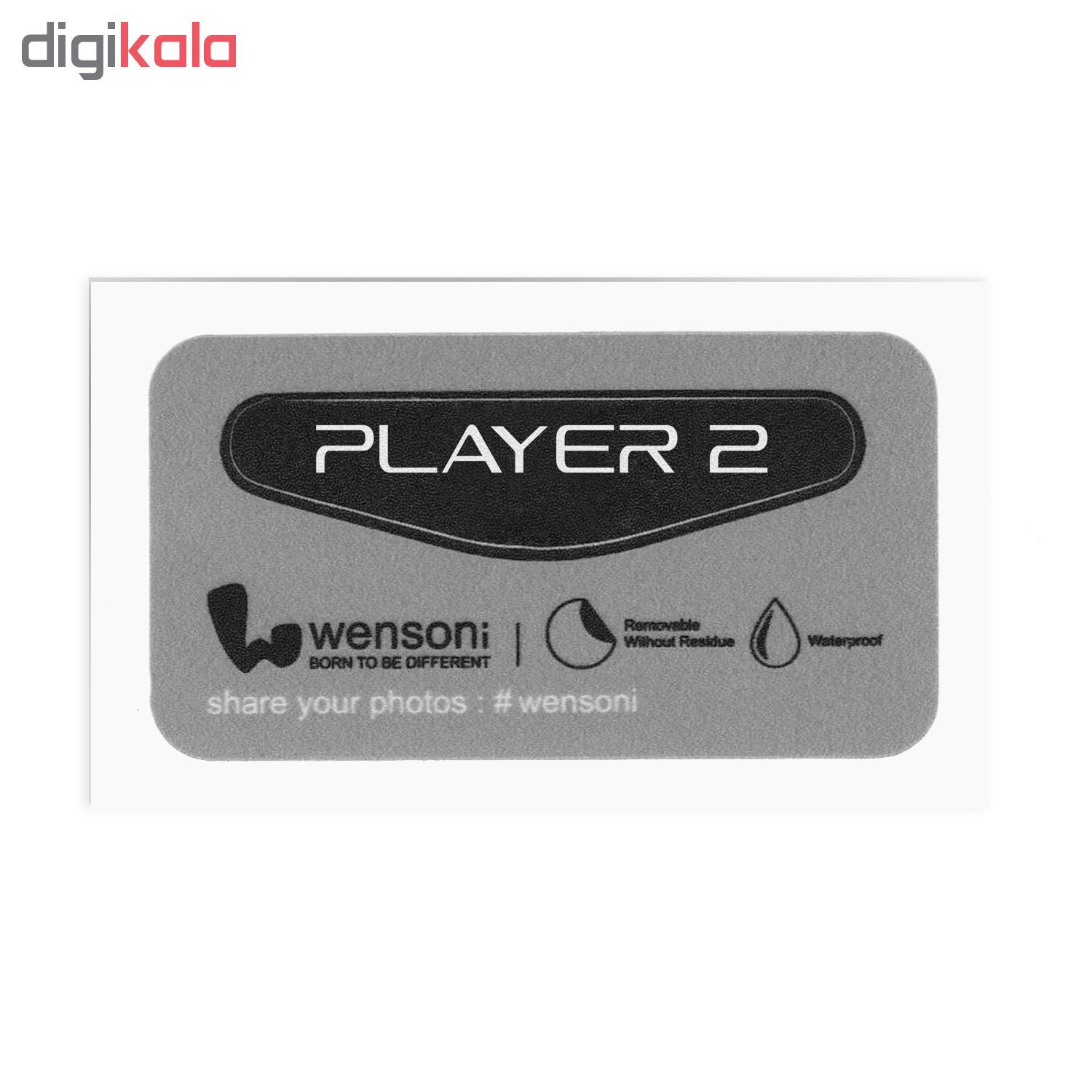 برچسب لایت بار دسته پلی استیشن 4 ونسونی طرح PLAYER