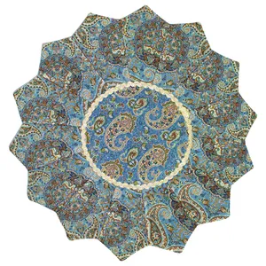رومیزی ترمه طرح خورشیدی کد T-146