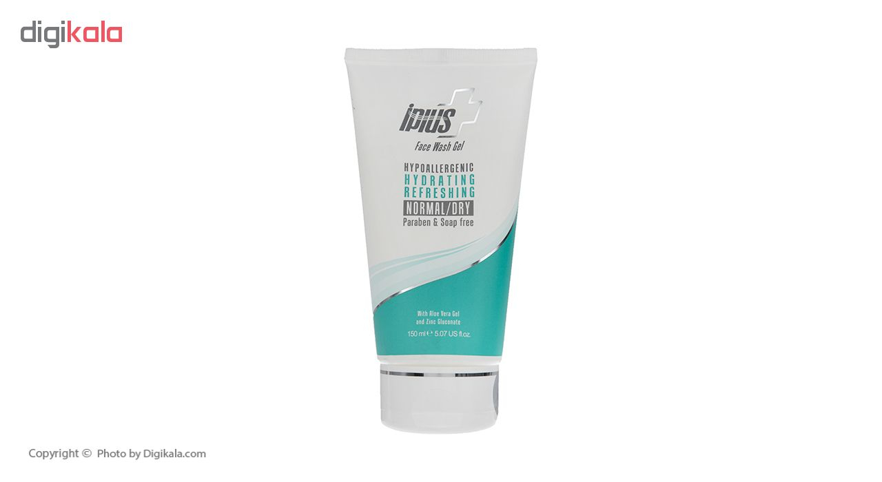 ژل شستشو صورت آی پلاس مدل Hydrating حجم 150 میلی لیتر