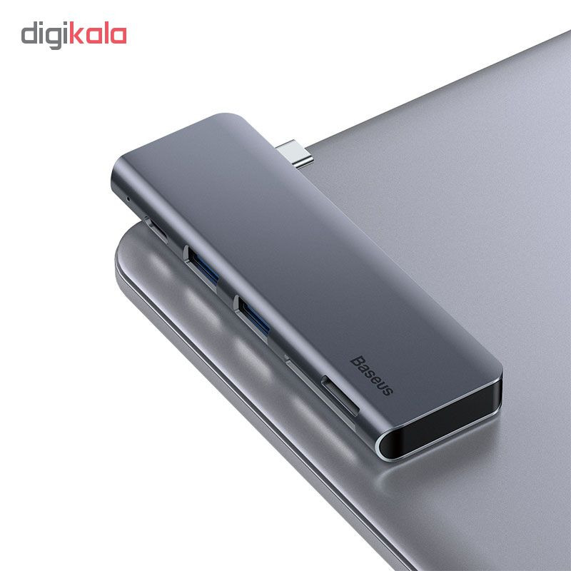 هاب 5 پورت USB-C باسئوس مدل CAHUB-K 1
