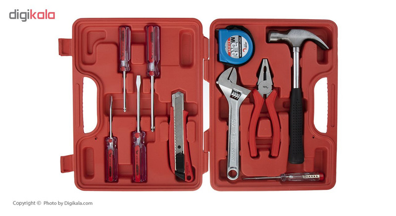 مجموعه 10 عددی ابزار جتک مدل JEB-F10